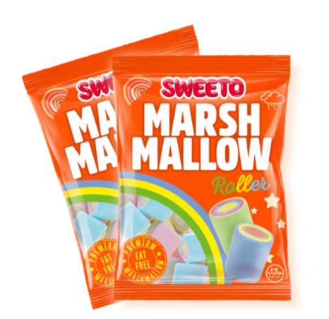 HALAL SWEETO Roller Marshmallow 140g