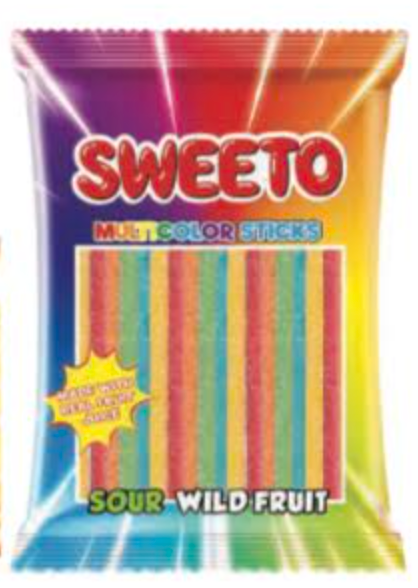 HALAL SWEETO Multi-colored Sticks