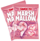 HALAL SWEETO Lovely Heart Marshmallow-140g